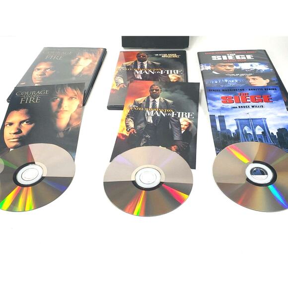 The Denzel Washington Collection (DVD, 2006, 3-Disc Set) - Picture 7 of 7